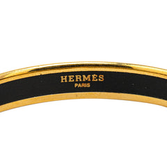 エルメス エマイユPM ぶどう 七宝焼き ブレスレット ゴールド マルチカラー メッキ レディース HERMES 【中古】