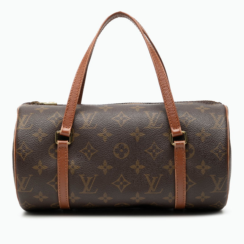 ルイ ヴィトン モノグラム パピヨン26 ハンドバッグ M51366 ブラウン PVC レザー レディース LOUIS VUITTON 【中古】