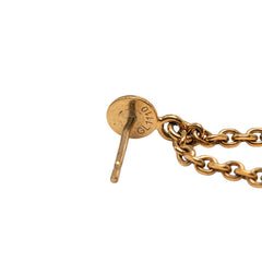 ルイ ヴィトン ブックル ドレイユ パンダン ギャンブル ピアス M65179 ゴールド マルチカラー メッキ レディース LOUIS VUITTON 【中古】