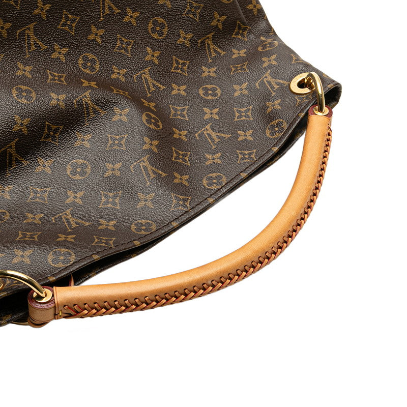 ルイ ヴィトン モノグラム アーツィーMM トートバッグ ショルダーバッグ M40249 ブラウン PVC レザー レディース LOUIS VUITTON 【中古】
