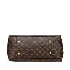 ルイ ヴィトン モノグラム アーツィーMM トートバッグ ショルダーバッグ M40249 ブラウン PVC レザー レディース LOUIS VUITTON 【中古】