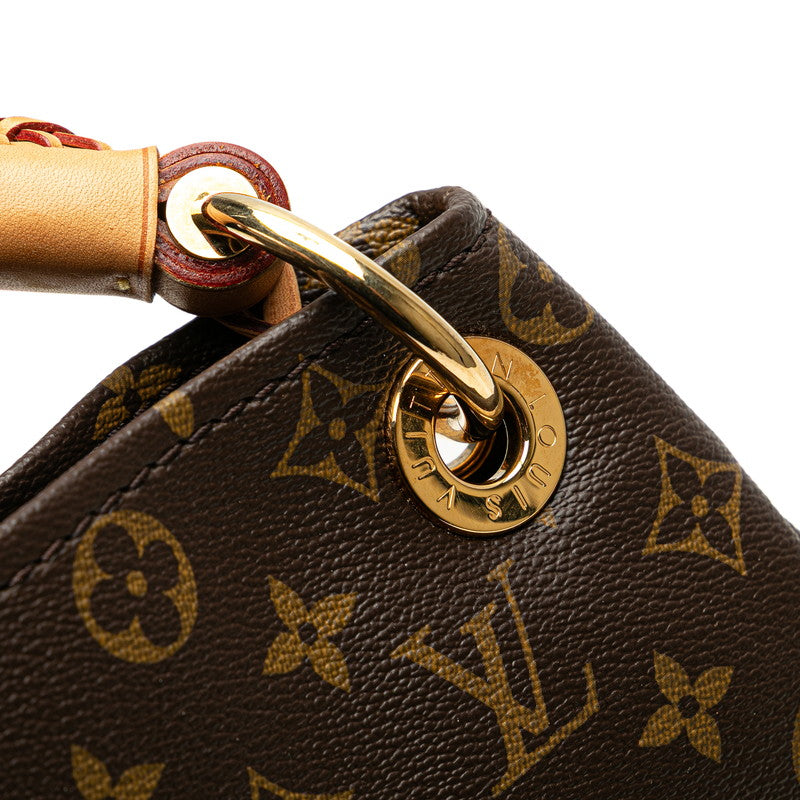 ルイ ヴィトン モノグラム アーツィーMM トートバッグ ショルダーバッグ M40249 ブラウン PVC レザー レディース LOUIS VUITTON 【中古】