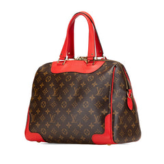 ルイ ヴィトン モノグラム レティ―ロ ハンドバッグ ショルダーバッグ2WAY M50057 コクリコ ブラウン PVC レザー レディース LOUIS VUITTON 【中古】