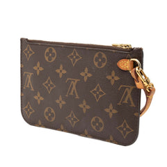 ルイ ヴィトン モノグラム ネヴァーフルPM 付属品 ポーチ ポーチ M40155 ブラウン PVC レザー レディース LOUIS VUITTON 【中古】