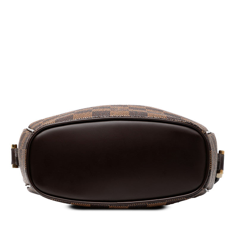 ルイ ヴィトン ダミエ イパネマPM 斜め掛け ショルダーバッグ N51294 ブラウン PVC レザー レディース LOUIS VUITTON 【中古】
