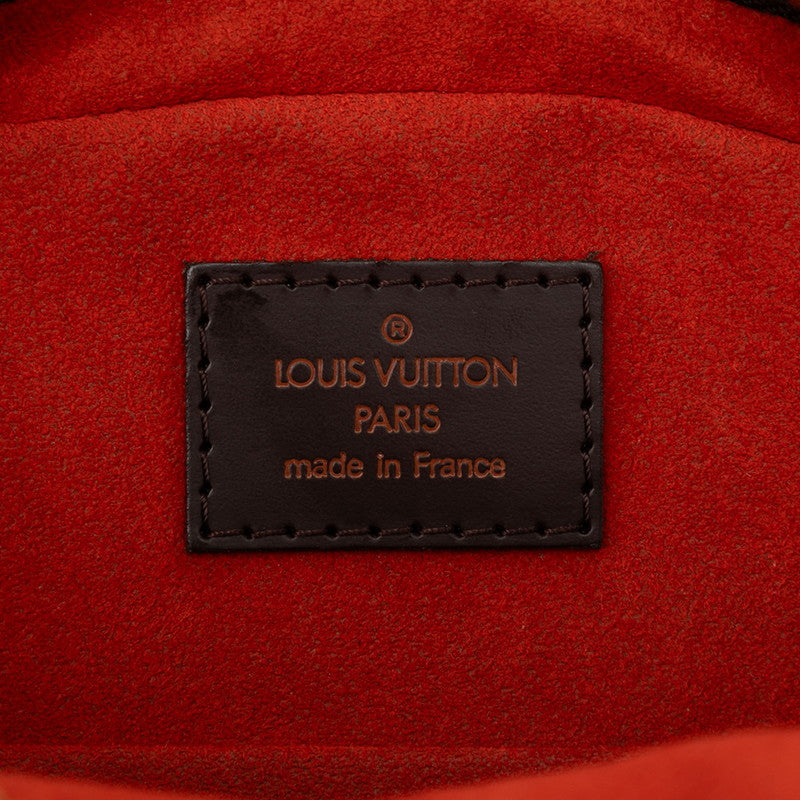 ルイ ヴィトン ダミエ イパネマPM 斜め掛け ショルダーバッグ N51294 ブラウン PVC レザー レディース LOUIS VUITTON 【中古】
