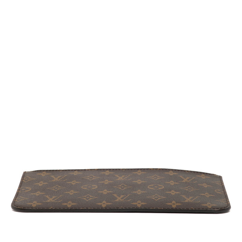 ルイ ヴィトン モノグラム ネヴァーフルＭM 付属ポーチ ポーチ M50366 ブラウン ローズバレリーヌ PVC レディース LOUIS VUITTON 【中古】