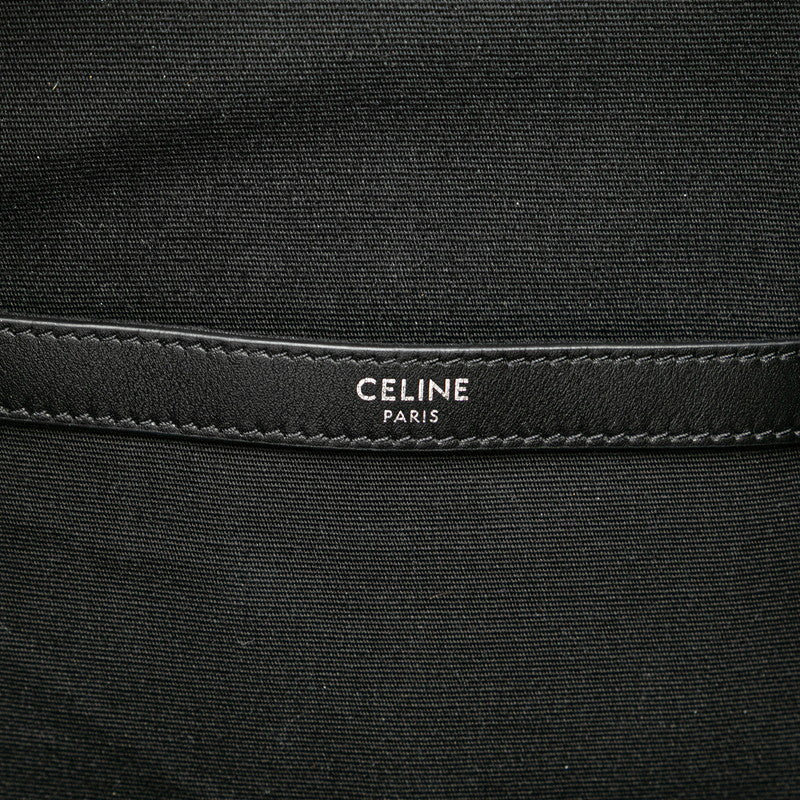 セリーヌ トリオンフ リュック バッグパック ブラック ブラウン PVC レザー レディース CELINE 【中古】