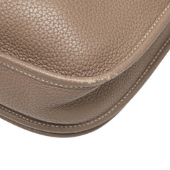 エルメス エブリン3 PM 斜め掛け ショルダーバッグ エトゥープ グレージュ トリヨンクレマンス レディース HERMES 【中古】