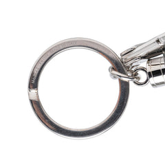 ルイ ヴィトン ポルトクレ キューブ チャーム キーホルダー バッグチャーム M67142 シルバー メタル レディース LOUIS VUITTON 【中古】