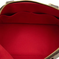 ルイ ヴィトン ダミエ アルマPM ハンドバッグ N53151 ブラウン PVC レザー レディース LOUIS VUITTON 【中古】