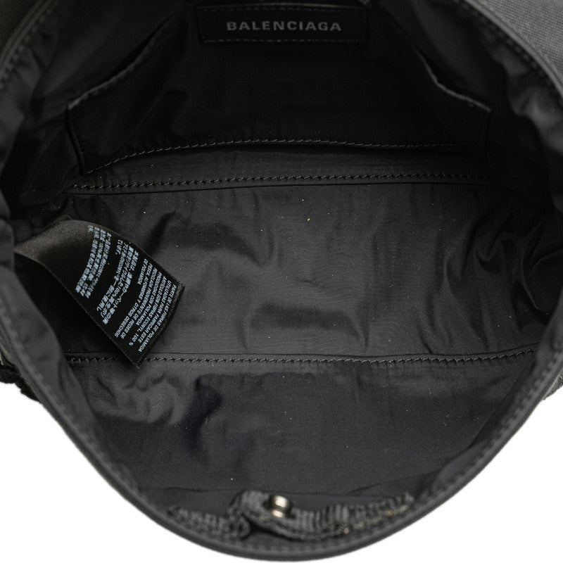 バレンシアガ Army メッセンジャーバッグ スモール メッセンジャーバッグ 656106 ブラック ナイロン メンズ BALENCIAGA 【中古】