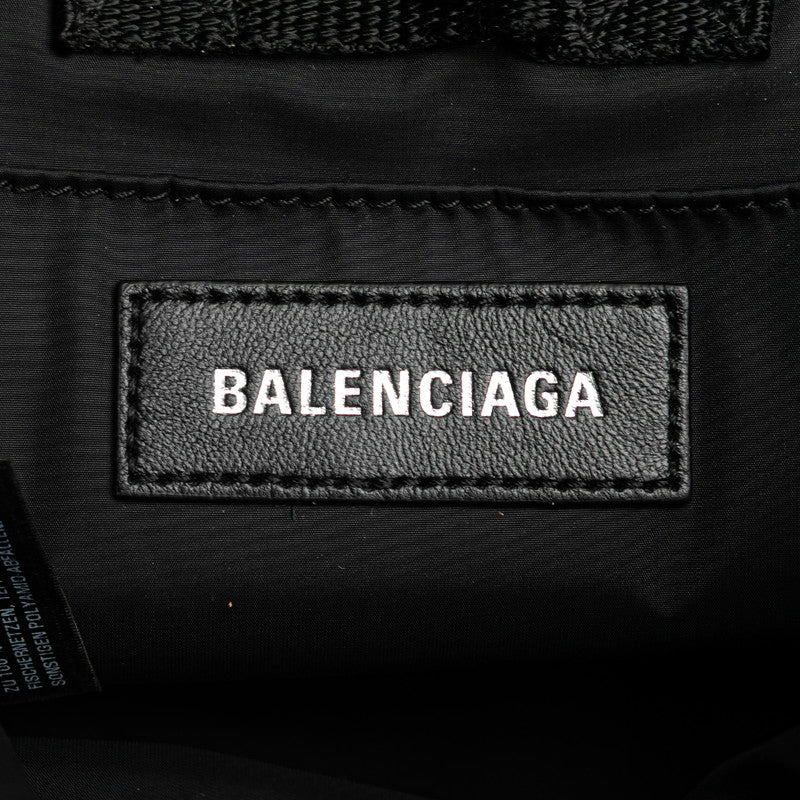 バレンシアガ Army メッセンジャーバッグ スモール メッセンジャーバッグ 656106 ブラック ナイロン メンズ BALENCIAGA 【中古】