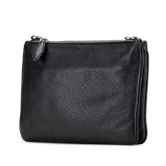 プラダ 三角ロゴプレート ショルダーバッグ ブラック レザー レディース PRADA 【中古】