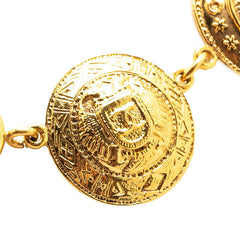 シャネル ヴィンテージ ネックレス ゴールド メッキ レディース CHANEL 【中古】