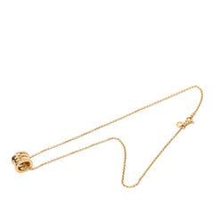 ブルガリ B-zero1 ビーゼロワン 3バンド ペンダント ネックレス 352814 K18YG イエローゴールド 750 レディース BVLGARI 【中古】