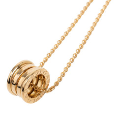 ブルガリ B-zero1 ビーゼロワン 3バンド ペンダント ネックレス 352814 K18YG イエローゴールド 750 レディース BVLGARI 【中古】