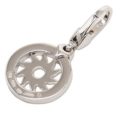 ブルガリ トンドサン ペンダントトップ チャーム K18WG ホワイトゴールド レディース BVLGARI 【中古】