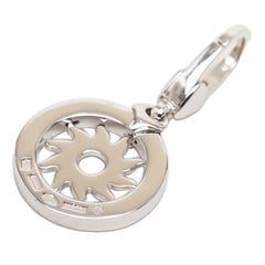 ブルガリ トンドサン ペンダントトップ チャーム K18WG ホワイトゴールド レディース BVLGARI 【中古】