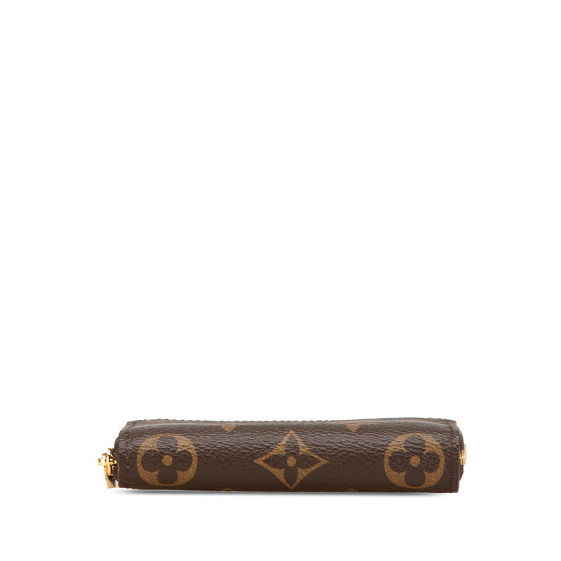 ルイ ヴィトン モノグラム ジッピー コインパース コインケース 小銭入れ M60067 ブラウン PVC レザー レディース LOUIS VUITTON 【中古】
