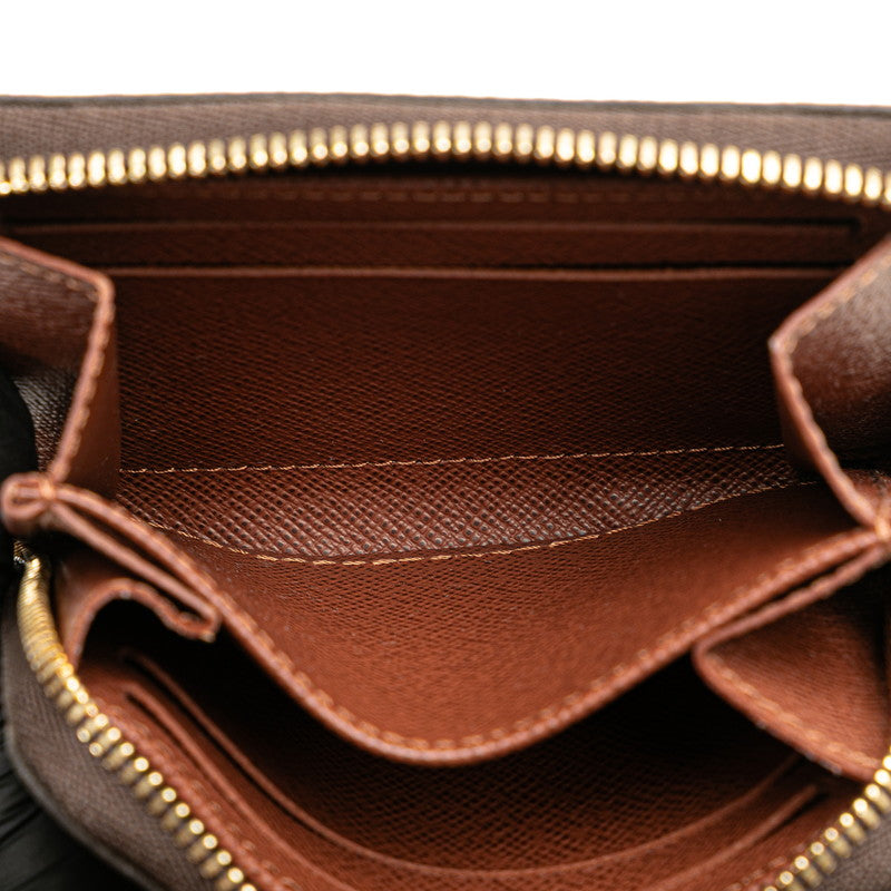 ルイ ヴィトン モノグラム ジッピー コインパース コインケース 小銭入れ M60067 ブラウン PVC レザー レディース LOUIS VUITTON 【中古】
