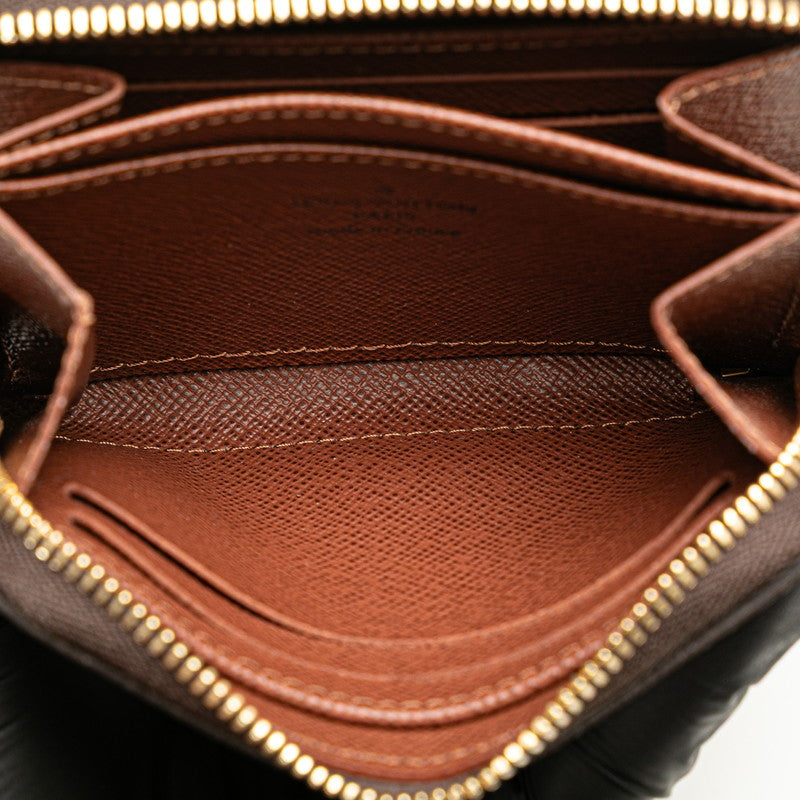 ルイ ヴィトン モノグラム ジッピー コインパース コインケース 小銭入れ M60067 ブラウン PVC レザー レディース LOUIS VUITTON 【中古】