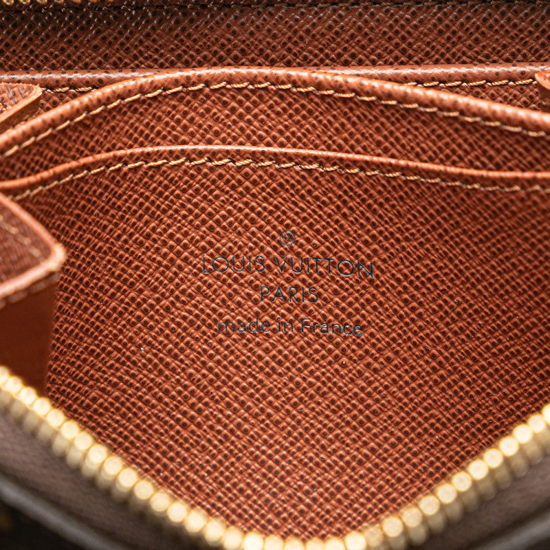 ルイ ヴィトン モノグラム ジッピー コインパース コインケース 小銭入れ M60067 ブラウン PVC レザー レディース LOUIS VUITTON 【中古】