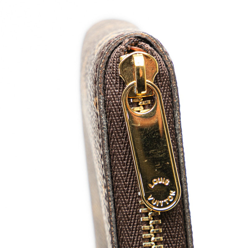 ルイ ヴィトン モノグラム ジッピー コインパース コインケース 小銭入れ M60067 ブラウン PVC レザー レディース LOUIS VUITTON 【中古】
