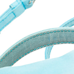 バレンシアガ ホイール XS WHEEL ハンドバッグ ショルダーバッグ 2WAY 656682 ブルー ナイロン レディース BALENCIAGA 【中古】