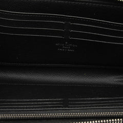 ルイ ヴィトン ダミエ グラフィット ジッピードラゴンヌ 長財布 N60379 ブラック PVC レザー メンズ LOUIS VUITTON 【中古】