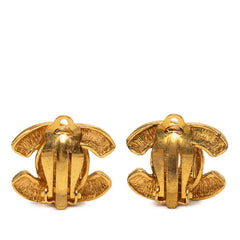 シャネル ココマーク マトラッセ イヤリング ゴールド メッキ レディース CHANEL 中古