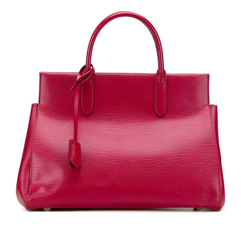 ルイ ヴィトン エピ マルリーMM ハンドバッグ ショルダーバッグ M94612 フューシャ パープル レザー レディース LOUIS VUITTON 【中古】