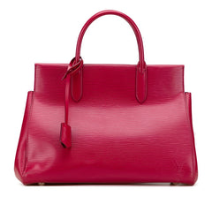 ルイ ヴィトン エピ マルリーMM ハンドバッグ ショルダーバッグ M94612 フューシャ パープル レザー レディース LOUIS VUITTON 【中古】