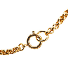 シャネル ヴィンテージ ココマーク ネックレス ゴールド メッキ レディース CHANEL 【中古】