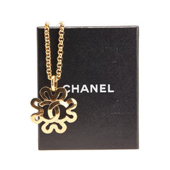シャネル ヴィンテージ ココマーク ネックレス ゴールド メッキ レディース CHANEL 【中古】