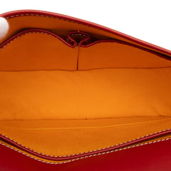 ゴヤール ベルヴェデーレPM 斜め掛け ショルダーバッグ レッド PVC レザー レディース GOYARD 【中古】