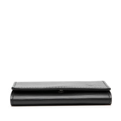 ルイ ヴィトン エピ アンヴェロップ カルト ドゥ ヴィジット カードケース パスケース 名刺入れ M62292 ノワール ブラック レザー レディース LOUIS VUITTON 【中古】