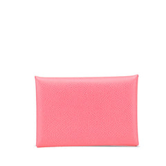 エルメス カルヴィ コインケース ローズアザレ ピンク ヴォーエプソン レディース HERMES 【中古】