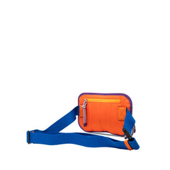 グッチ GGナイロン ボディバッグ ウエストバッグ 752102 ブルー パープル オレンジ ナイロン ラバー メンズ GUCCI 【中古】