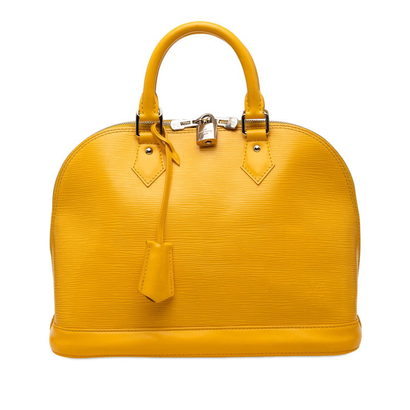 ルイ ヴィトン エピ アルマ ハンドバッグ M52149 シトロン イエロー レザー レディース LOUIS VUITTON 【中古】
