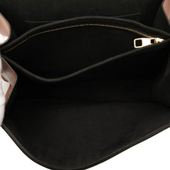 ルイ ヴィトン モノグラム リバース ドーフィーヌMM ショルダーバッグ M45958 ブラウン PVC レザー レディース LOUIS VUITTON 【中古】