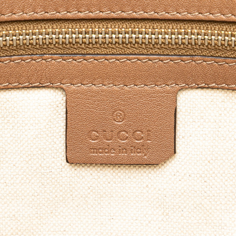 グッチ インターロッキングG 斜め掛け ショルダーバッグ 268244 ブラウン レザー レディース GUCCI 【中古】