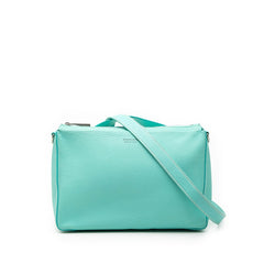 ティファニー ハンドバッグ ショルダーバッグ 2WAY ティファニーブルー レザー レディース TIFFANY&Co. 【中古】
