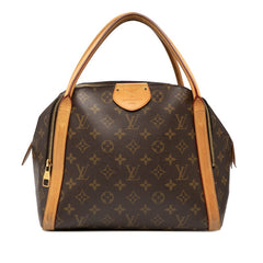 ルイ ヴィトン モノグラム マレMM ハンドバッグ M41070 ブラウン PVC レザー レディース LOUIS VUITTON 【中古】