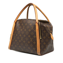 ルイ ヴィトン モノグラム マレMM ハンドバッグ M41070 ブラウン PVC レザー レディース LOUIS VUITTON 【中古】