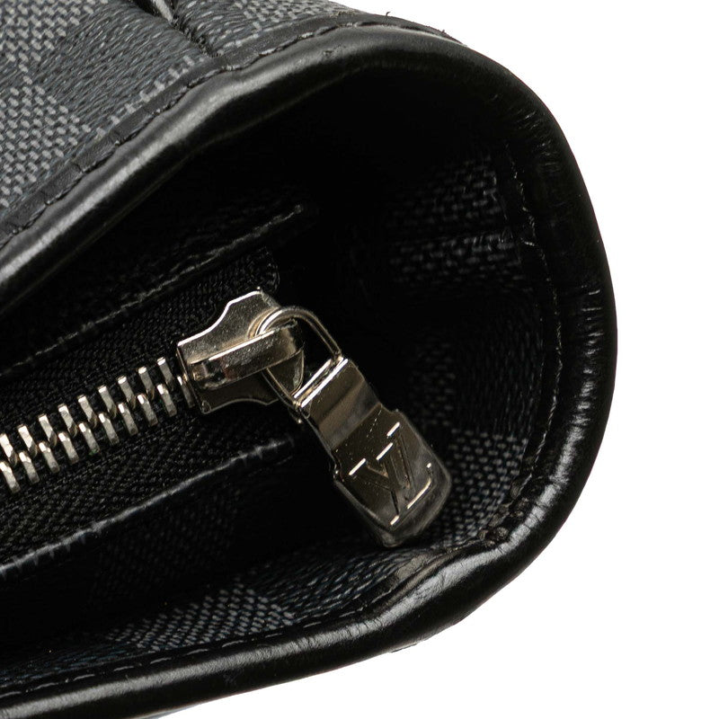 ルイ ヴィトン ダミエ グラフィット タダオ ハンドバッグ ショルダーバッグ 2WAY N51192 ブラック PVC レザー メンズ LOUIS VUITTON 【中古】