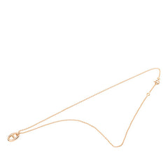 エルメス シェーヌダンクル ファランドールPM ペンダント ネックレス K18PG ピンクゴールド 750 レディース HERMES 【中古】