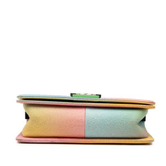 シャネル ボーイシャネル ココマーク チェーン ショルダーバッグ マルチカラー キャビアスキン レディース CHANEL 【中古】