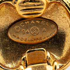 シャネル ヴィンテージ ココマーク イヤリング ゴールド メッキ レディース CHANEL 【中古】