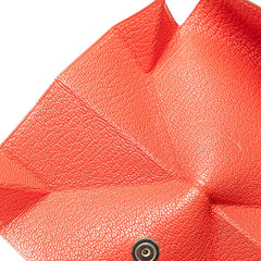 エルメス ルヴァンキャトル コインケース 小銭入れ ヴァーミリオン レッド系 ヴォーエプソン レディース HERMES 【中古】